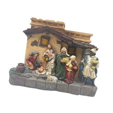 Crèche lumineuse de Noël
