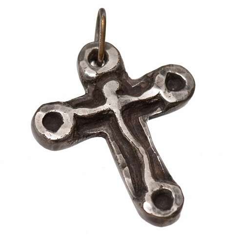 Pendentif croix bronze - pendentif, en