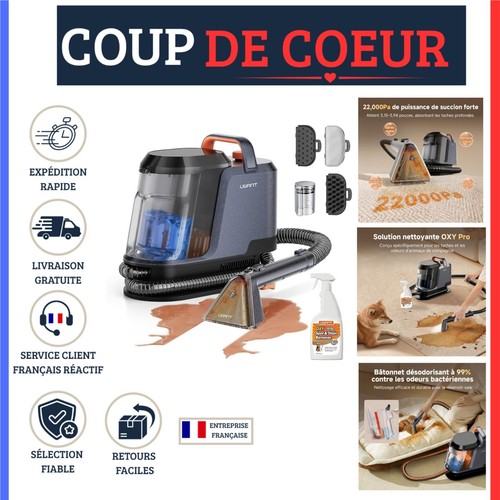 Shampouineuse canapé tapis