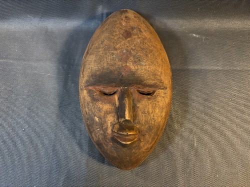Ancien masque africain bois - masque, en
