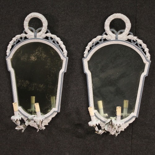 Paire miroirs style - , ancien