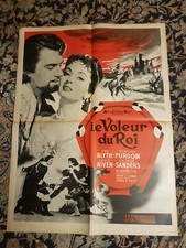 LE VOLEUR DU ROI 60x80 Ann Blyth George Sanders Niven / Affiche cinema 1955