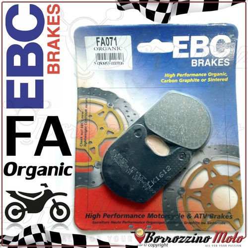 Plaquettes frein avant ebc - plaquettes,