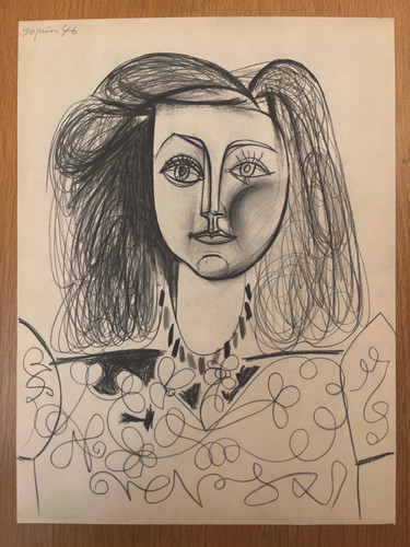 Pablo picasso portrait d - pablo, d'une