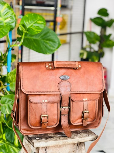 Sac bandoulière cuir - À, en