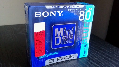 Minidisc sony color - minidisc,