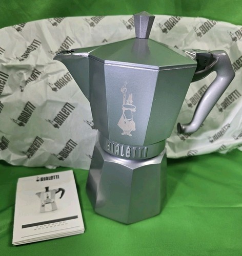 Bialetti moka exclusive grey - moka,