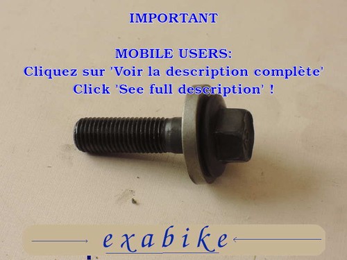 Vis rotor alternateur - rotor, d'alternateur