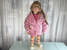 Poupée d'artiste poupée Monika Levenig poupée en vinyle 90 cm. Bon état