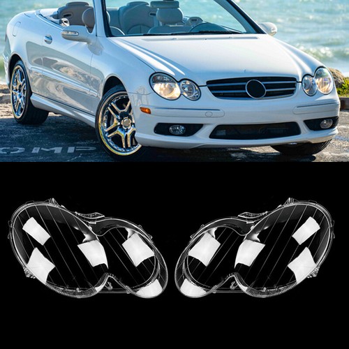 Left right headlight lens - +,