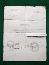 1932 Aéronautique Bardin Rare