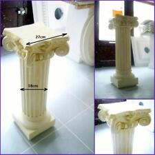  Colonne Ionique PILIER Stèle DECO plâtre patiné (staff).H:79cm DIAM 18cm @neuf