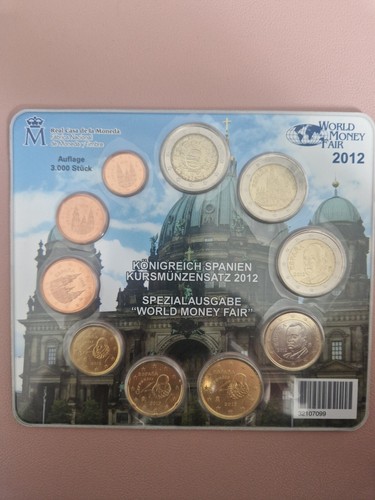 Espagne coffret 2012 - espagne,