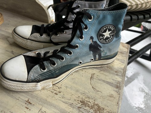Rare converse pink floyd shoes - converse,