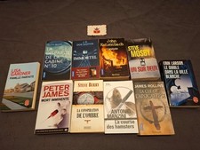 Lot varié livres policier - thriller *