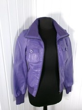 Veste courte blouson cuir
