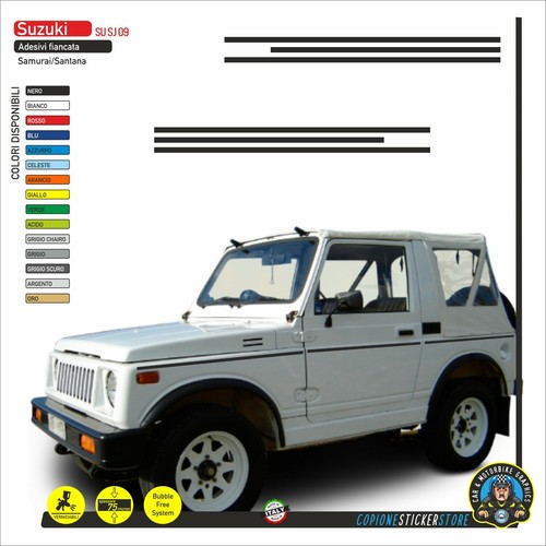Set adhésifs suzuki samurai - set,