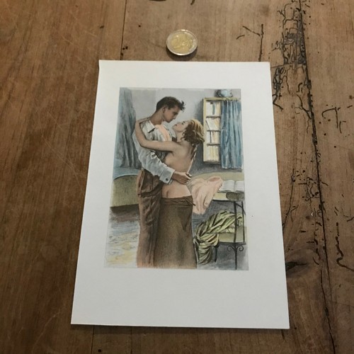 Gravure ancienne érotique n39 - ancienne,