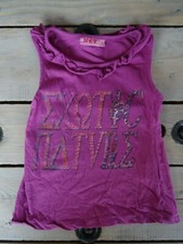 Débardeur sans manche violet