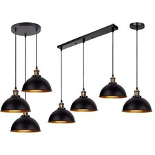 Suspension Luminaire Industrielle Lustre Plafonniers Design Edison Métal Lampe