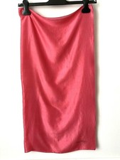 FOULARD Carré de SOIE ROSE