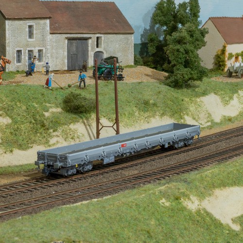 Roco 66752 wagon plat sbb - plat, cff