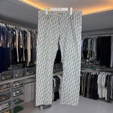 Dior Pantalon en jean jacquard