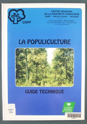 Populiculture guide technique - populiculture,