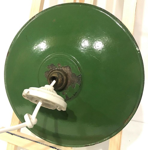 Lampe émaillée ancienne - , +