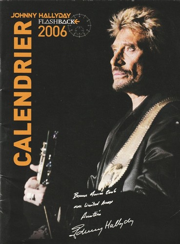 Johnny hallyday calendrier - hallyday,,