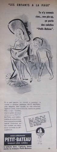 Publicité presse 1956 une - de,