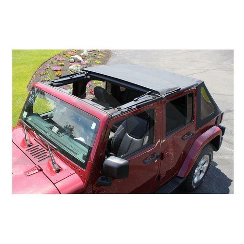 Fold back soft top black - soft,