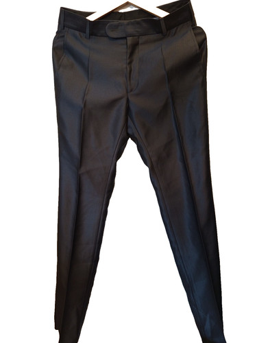 Pantalon habillé noir laine