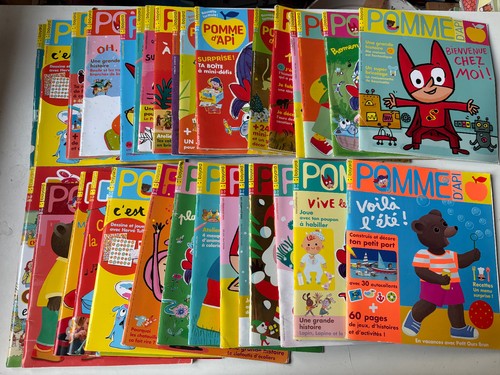 Lot magazines pomme api - 30,