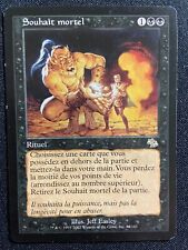 Carte Magic Rare FR Jugement Souhait Mortel com Précepteur diabolique Ultra Fun