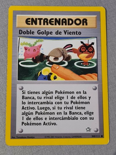 Carte pokemon espagnole - carte,