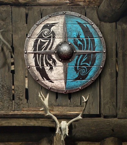 Bouclier viking authentique