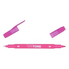 [WS-PK22] TOMBOW Feutre Dessin Double Pointe 0,8 et 0,3 mm TwinTone rose