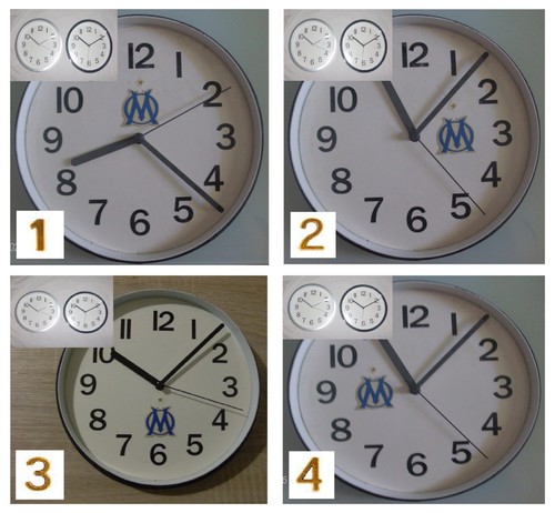 Pendules olympique de - , :