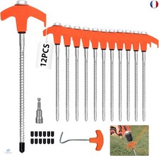 FOYIOLRU 12 Pièces Piquets de