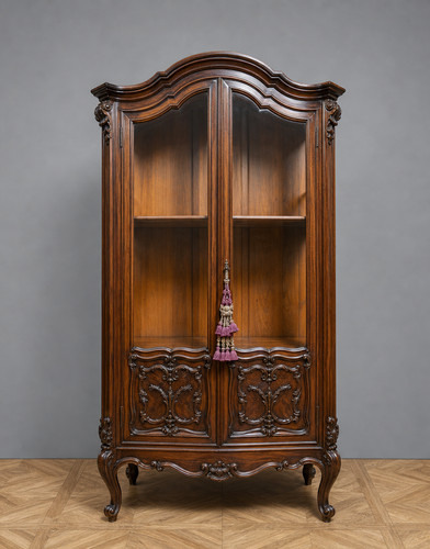 Bibliothéque galbée deux - bibliothéque, a