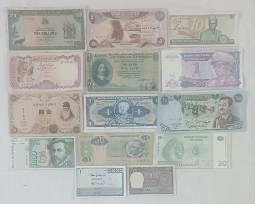 Lot billets de - de, 14