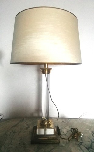 Lampe dauphin lucite et - dauphin,