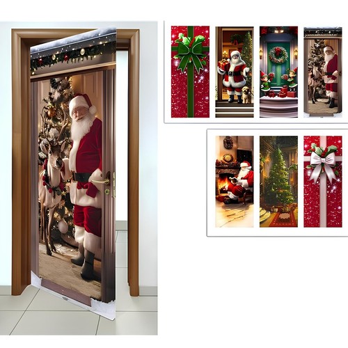 Housse porte noël - de,