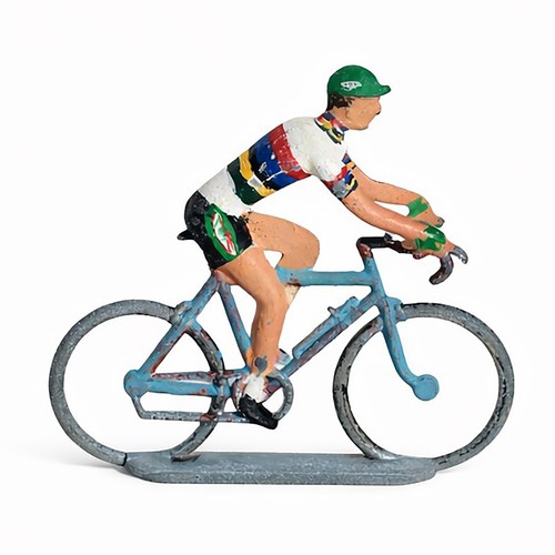 Figurine coureur cycliste