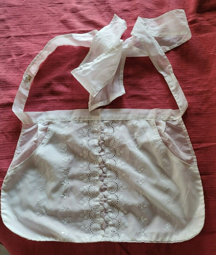 Ancien linge petit tablier de - tablier,