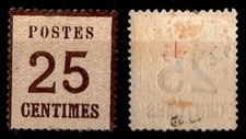 ALSACE-LORRAINE de 1870 n°7