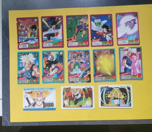 Lot cartes dragon - ball, z