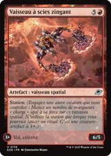 Vaisseau à scies zingant  X2  U   aux portes de l'éternité