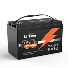 12V 100Ah LiFePO4 Batterie au